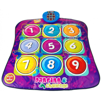 Mata zręcznościowa "Cyferki" dla dzieci 3+ Gra na utrzymanie równowagi + 5 poziomów Dłonie Stopy